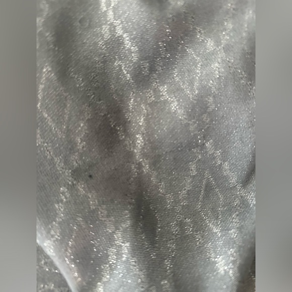 Studio Silver Wedding Shawl Sparkly Scarf Evening Shawl Wrap Metallic - Picture 5 of 6